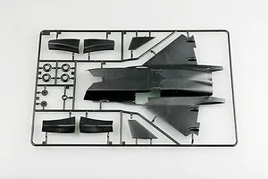Trumpeter 1/72 Chinese J-20 Mighty Dragon Fighter Jet Scaled Plastic Model Kit image 29503