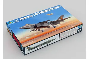 Trumpeter 1/72 Chinese J-20 Mighty Dragon Fighter Jet Scaled Plastic Model Kit image 29504