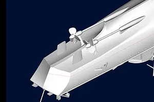 Trumpeter 1/350 German Zerstorer Z-25 1944 Destroyer Plastic Mod Kit image 29601