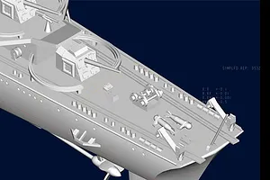 Trumpeter 1/350 German Zerstorer Z-25 1944 Destroyer Plastic Mod Kit image 29606