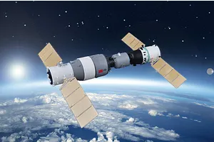 Trumpeter 1/72 Chinese Spaceship #10 (Pre Painted) Scaled Plastic Model Kit image 29646