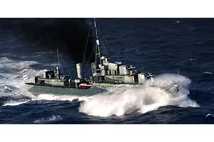 Trumpeter 1/350 HMS Eskimo 1941 Destroyer Plastic Model Kit w/ Australian Decals image 29692