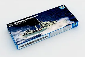 Trumpeter 1/350 HMS Eskimo 1941 Destroyer Plastic Model Kit w/ Australian Decals image 29694