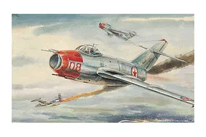 Trumpeter 1/48 Mikoyan Gurevich MiG-15 Bis Fagot-B Jet Scaled Plastic Model Kit image 29712