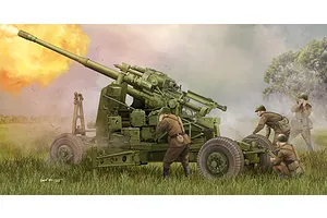 Trumpeter 1/35 Soviet KS-19M2 100mm Air Defense Gun (Late Version) Scaled Plastic Model Kit image 29719