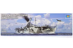 Trumpeter 1/700 German DKM Graf Zeppelin Aircraft Carrier Plastic Model Kit