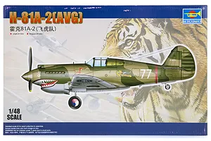Trumpeter 1/48 H-81A-2 (AVG) Fighter Scaled Plastic Model Kit image 29759