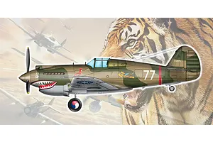Trumpeter 1/48 H-81A-2 (AVG) Fighter Scaled Plastic Model Kit image 29760