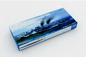 Trumpeter 1/350 HMCS Huron 1944 Destroyer Plastic Model Kit w/ Australian Decals image 29789