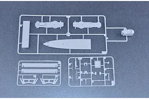 Trumpeter 1/350 HMCS Huron 1944 Destroyer Plastic Model Kit w/ Australian Decals image 29796