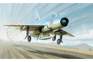 Trumpeter 1/48 J-7A Fighter Jet Scaled Plastic Model Kit