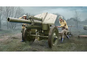 Trumpeter 1/35 Soviet 1938 122mm Howitzer M-30 (Late Version) Scaled Plastic Model Kit image 29839