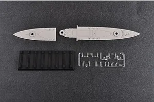 Trumpeter 1/700 HMS Queen Elizabeth 1941 Battleship Plastic Model Kit image 29855