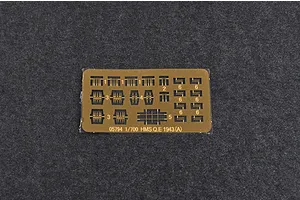 Trumpeter 1/700 HMS Queen Elizabeth 1941 Battleship Plastic Model Kit image 29858