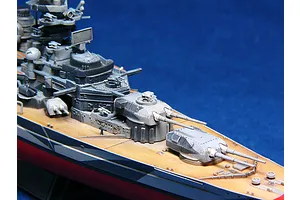 Trumpeter 1/700 German Tirpitz 1944 Battleship Plastic Model Kit image 29904