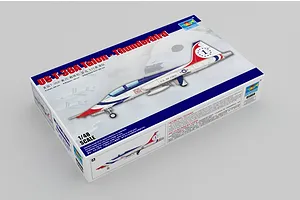 Trumpeter 1/48 US T-38A Talon Thunderbird Trainer Jet Scaled Plastic Model Kit image 29933