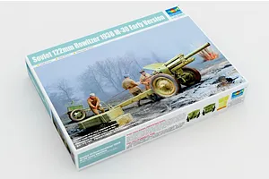 Trumpeter 1/35 Soviet 1938 122mm Howitzer M-30 Eraly Model Scaled Plastic Model Kit image 29960