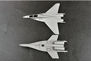 Trumpeter 1/72 MiG-29UB Fulcrum (Izdeliye 9.5) Fighter Jet Scaled Plastic Model Kit image 29980