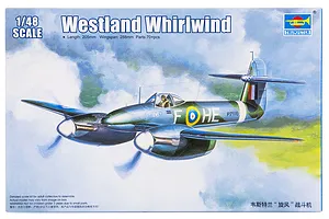 Trumpeter 1/48 British Westland Whirlwind Fighter Scaled Plastic Model Kit image 30000