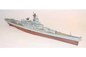 Trumpeter 1/700 US Missouri 1991 Battleship Plastic Model Kit image 30058