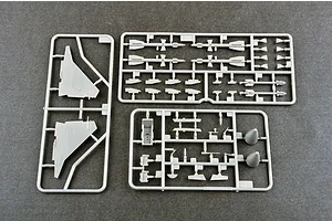 Trumpeter 1/72 MiG-29c Fulcrum (Izdeliye 9.13) Fighter Jet Scaled Plastic Model Kit image 30066