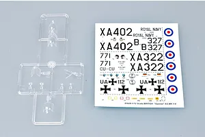 Trumpeter 1/72 British AS.Mk.1/4 Gannet Bomber Scaled Plastic Model Kit image 30077