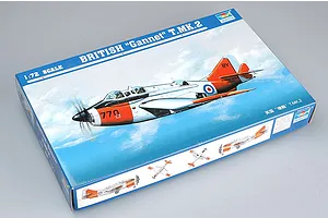 Trumpeter 1/72 British T.Mk.2 Gannet Bomber Scaled Plastic Model Kit image 30081