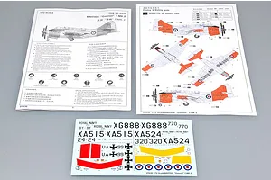 Trumpeter 1/72 British T.Mk.2 Gannet Bomber Scaled Plastic Model Kit image 30082