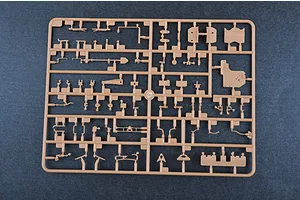 Trumpeter 1/35 Soviet D-74 122mm Field Gun Scaled Plastic Model Kit image 30092