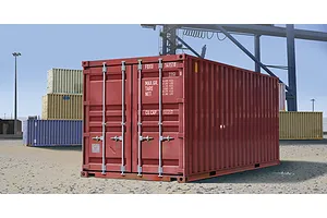 Trumpeter 1/35 20ft Shipping Container Scaled Plastic Model Kit image 30096