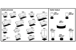 Trumpeter Model Plastic Display Case 257x66x82mm image 30105