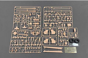 Trumpeter 1/35 PLA Type 59 130 Towed Field Gun Scaled Plastic Model Kit image 30114