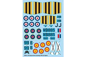Trumpeter 1/48 Supermarine Seafang F.MK.32 Fighter Scaled Plastic Model Kit image 30174