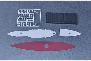 Trumpeter 1/700 HMS Warspite 1942 Battleship Plastic Model Kit image 30188