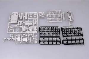 Trumpeter 1/72 German Sd.Kfz.9/1 6 Ton Crane Half-track Scaled Plastic Model Kit image 30256