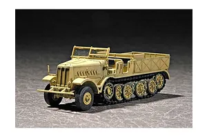 Trumpeter 1/72 German Sd.Kfz.9 18 Ton Half-track Scaled Plastic Model Kit image 30259