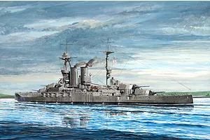 Trumpeter 1/700 HMS Warspite 1915 Battleship Plastic Model Kit image 30264