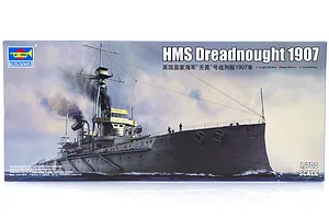 Trumpeter 1/700 HMS Dreadnought 1907 Battleship Plastic Model Kit image 30309