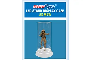 Trumpeter Model Plastic Display Case 84x185mm w/ LED image 30330