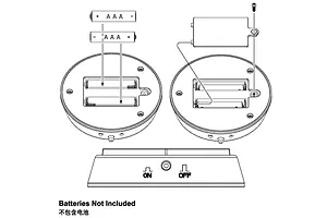 Trumpeter Model Plastic Display Case 84x185mm w/ LED image 30332