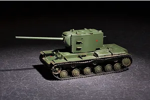 Trumpeter 1/72 Russian KV-2 Tank w/ 107mm Zis-6 Scaled Plastic Model Kit image 30333