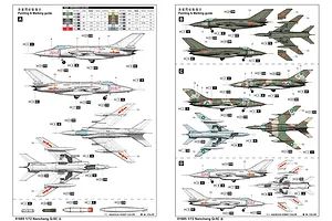 Trumpeter 1/72 Nanchang Q-5C Jet Scaled Plastic Model Kit image 30368