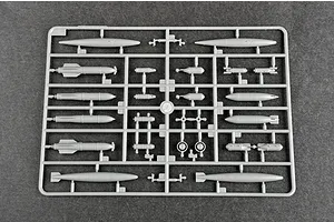Trumpeter 1/72 Nanchang Q-5C Jet Scaled Plastic Model Kit image 30373