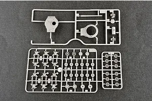 Trumpeter 1/72 French M4 Sherman Tank Scaled Plastic Model Kit image 30381