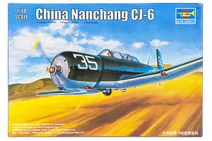 Trumpeter 1/48 Chinese Nanchang CJ-6 Trainer Scaled Plastic Model Kit image 30412