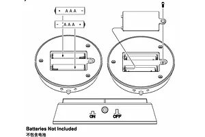 Trumpeter Model Plastic Display Case 84x115mm w/ LED image 30446