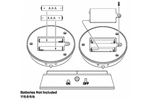 Trumpeter Model Plastic Display Case 84x115mm w/ LED image 30469