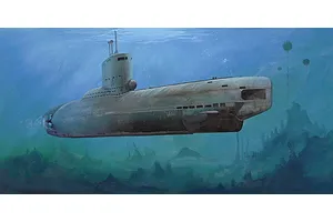 Trumpeter 1/144 German Type XXIII U-Boat Plastic Model Kit image 30527