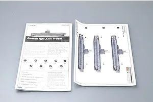 Trumpeter 1/144 German Type XXIII U-Boat Plastic Model Kit image 30528