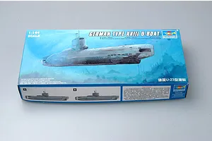 Trumpeter 1/144 German Type XXIII U-Boat Plastic Model Kit image 30529